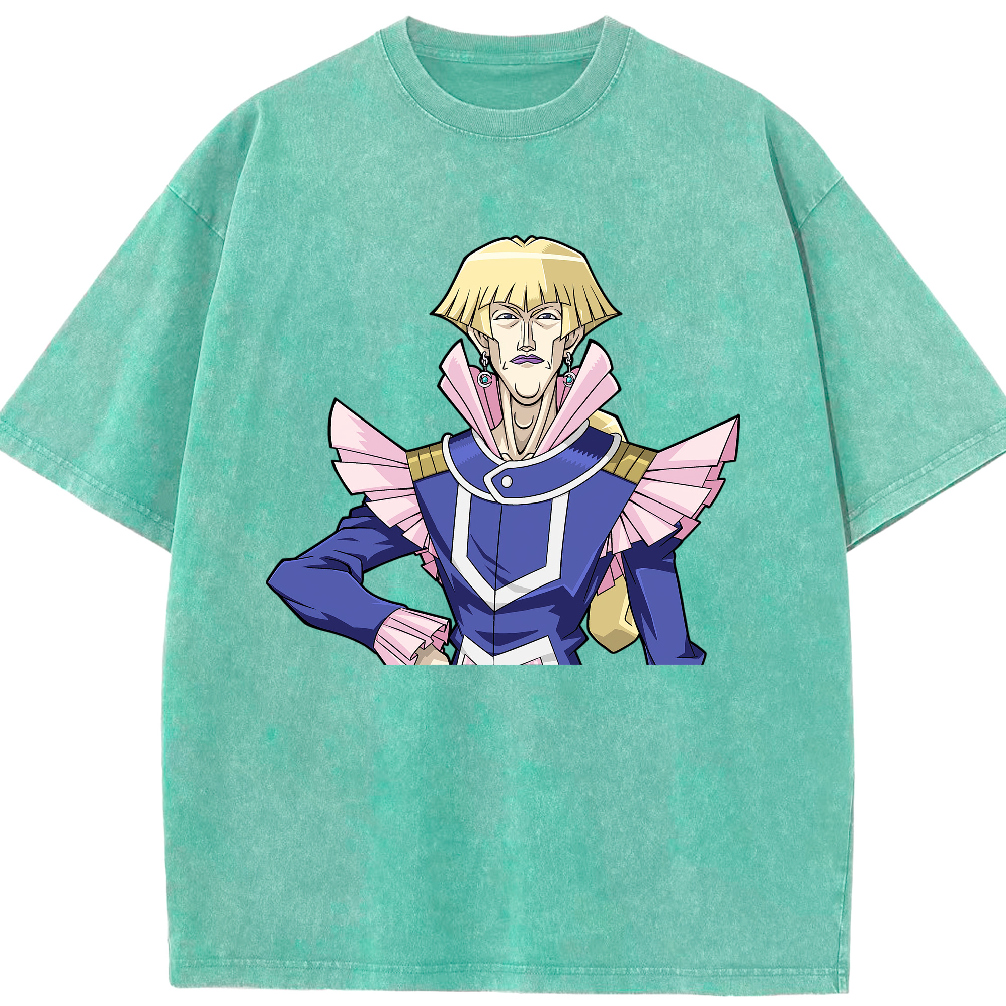 （画像用） 遊☆戯☆王 Yu-Gi-Oh! 綿100% ヴィンテージ風 半袖Tシャツ（フロントプリント）